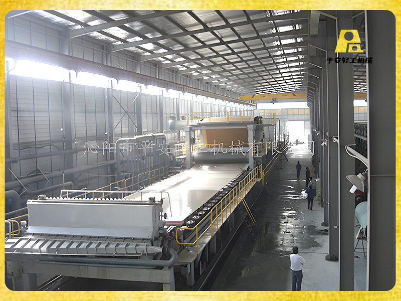 阜陽華美長(zhǎng)網(wǎng)多缸高強(qiáng)瓦楞紙機(jī)